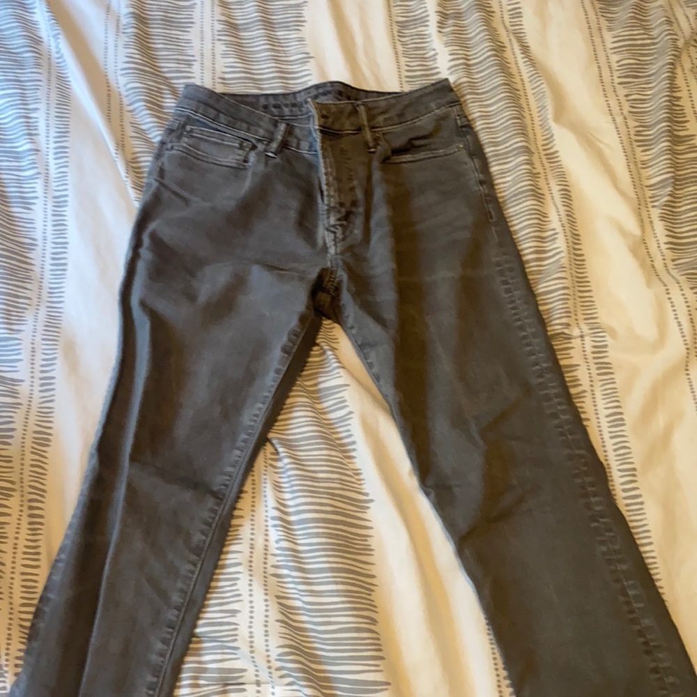 grey AE jeans